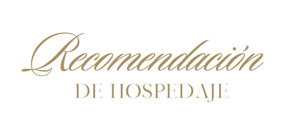 Recomendación de hospedaje