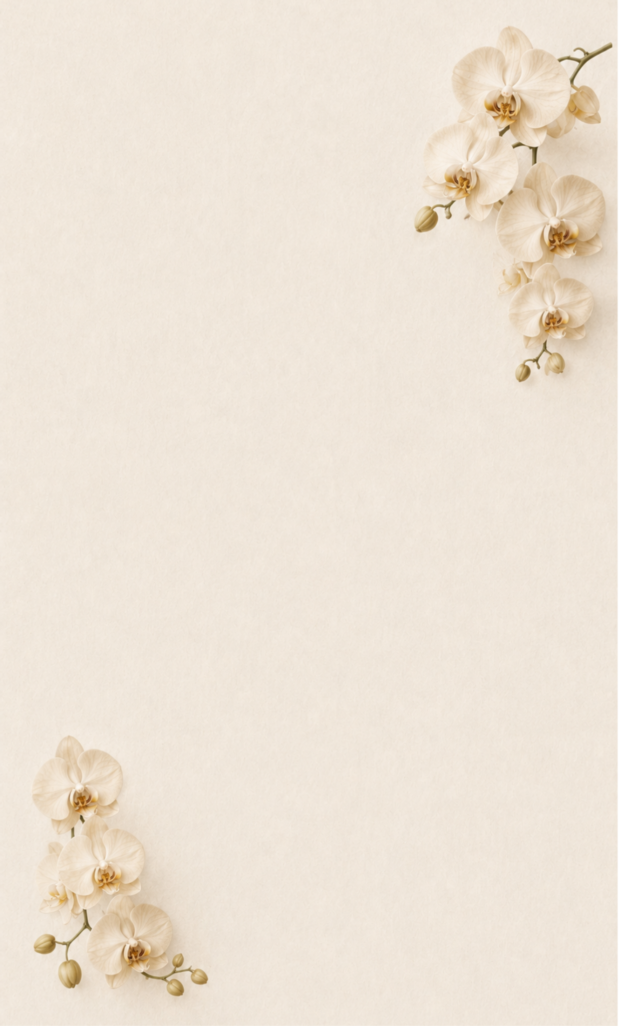 Fondo con orquídeas